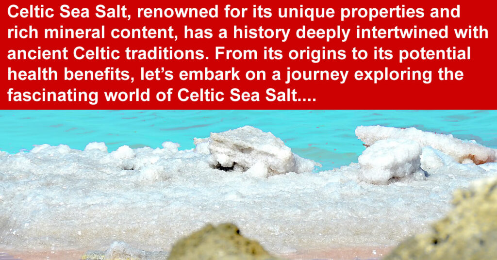 Celtic Sea Salt: A Culinary Treasure with Historical Significance and ...